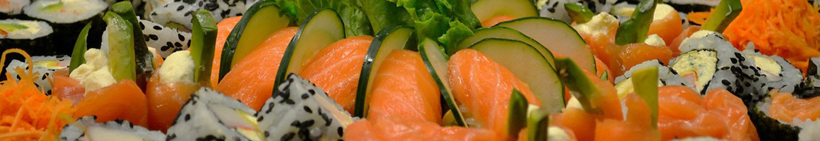 Eating Japanese Sushi at Nishiki sushi restaurant in Rensselaer, NY.